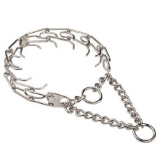 Ultra Plus Training  Prong Collar Chrome - 3.0 mm 