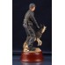 Police Dog Team - Painted Statue